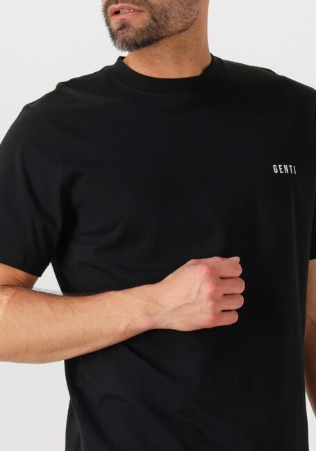 Zwarte GENTI T-shirt T-SHIRT SS J2040-1223 - large