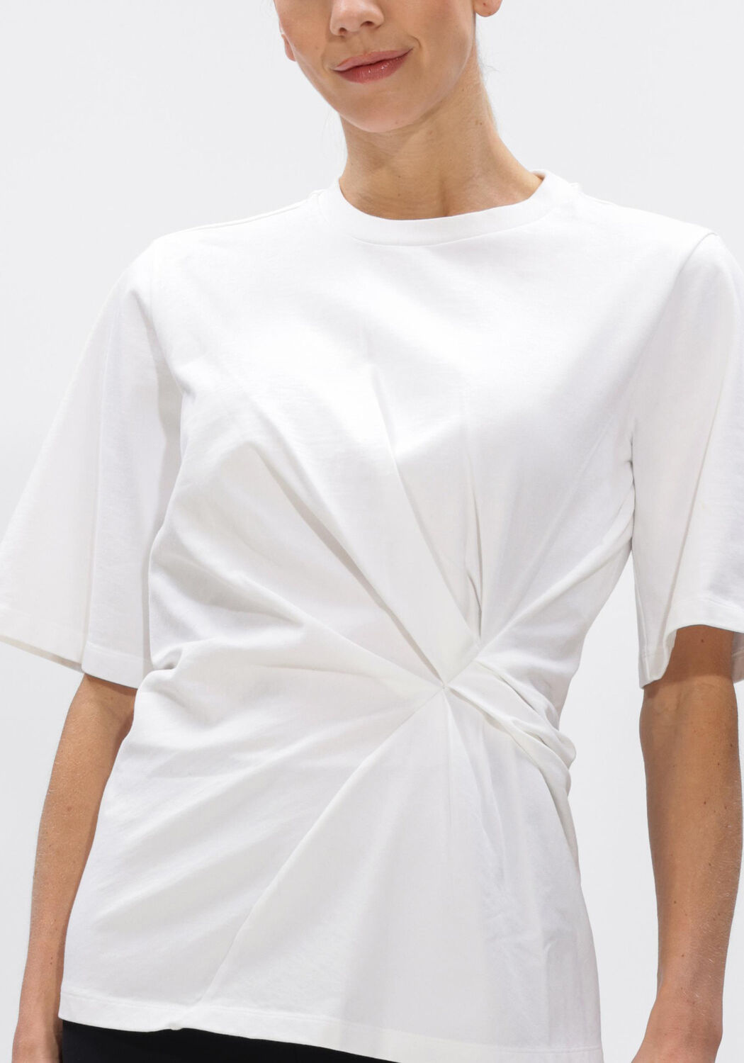 Witte ROHE Top REINVENTED T SHIRT - large