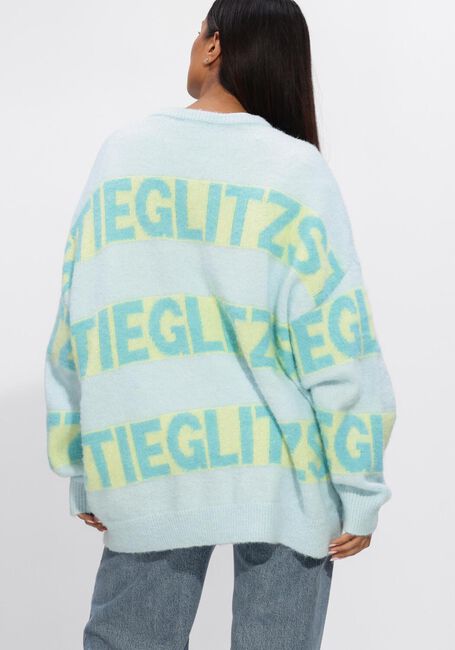 Blauwe STIEGLITZ Truien/vesten KEISHA KNITTED SWEATER - large