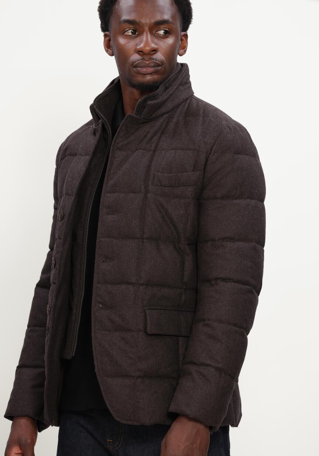 Bruine FAY Jack DOWN JACKET - large