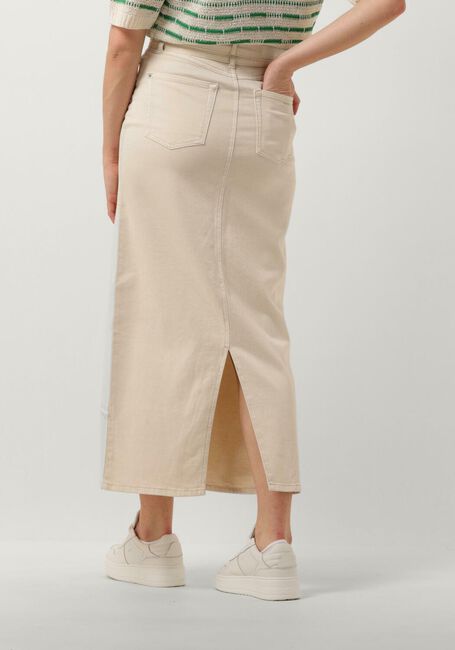 Gebroken wit SUMMUM Midirok DENIM SKIRT COMFI COTTON TWILL - large