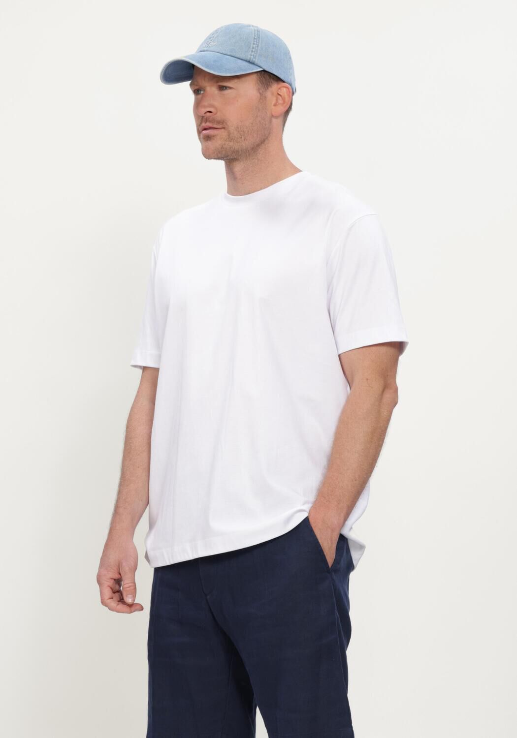 Witte VALENZA T-shirt 1001 INTERLOCK SUPIMA TSHIRT - large