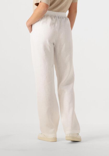 Witte RESORT FINEST Pantalon LINEN PANTS - large