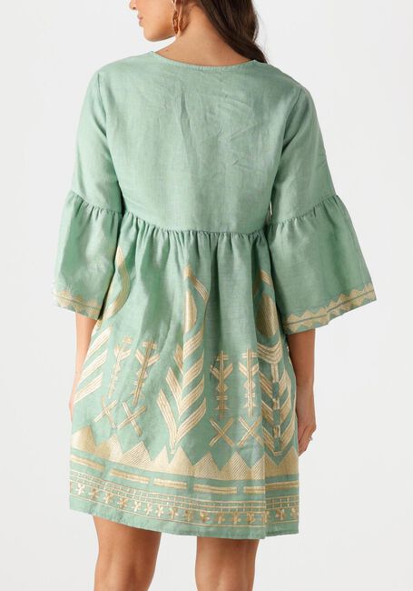 Groene GREEK ARCHAIC KORI Mini jurk 231114 - large