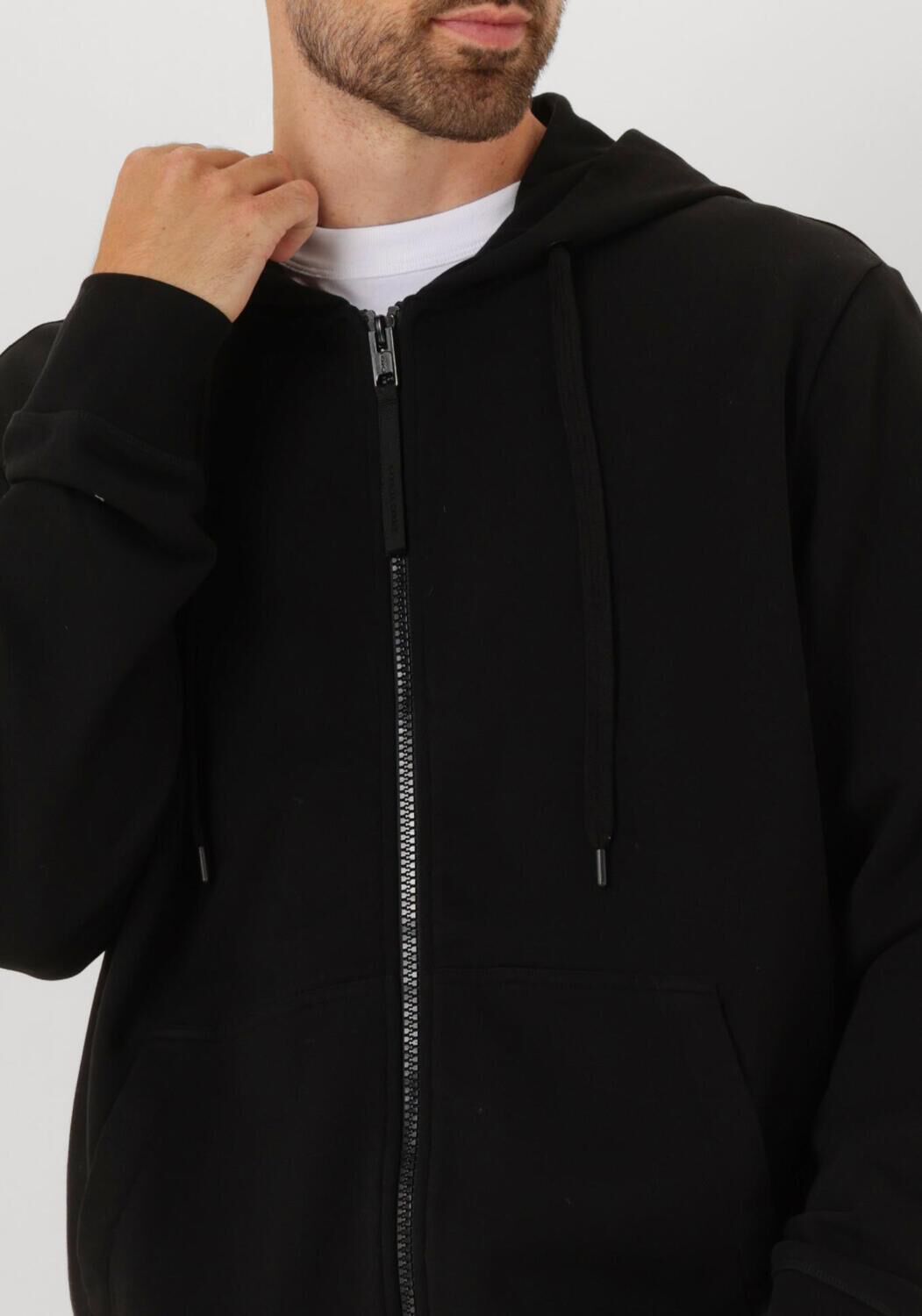 Zwarte CANADA GOOSE Vest HURON FULL ZIP HOODY - large