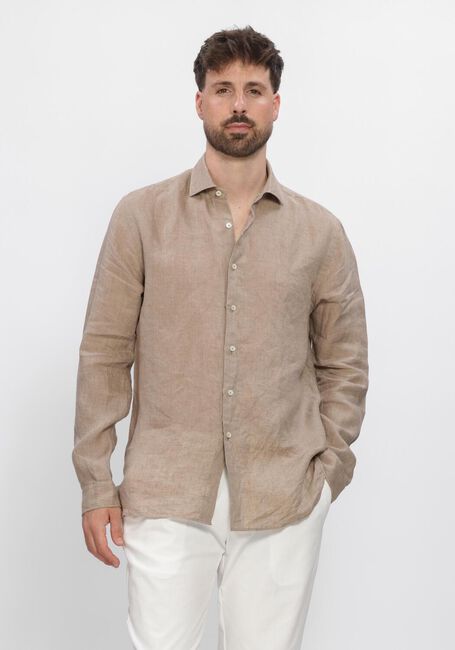 Taupe XACUS Casual overhemd 11297 422ML - large