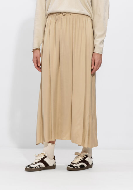 Beige PENN & INK Maxirok SKIRT - large