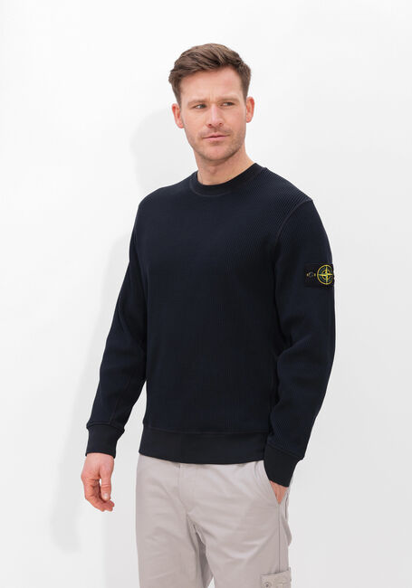Donkerblauwe STONE ISLAND Sweater SWEATSHIRT S0051 - large