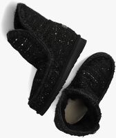Zwarte MOU Enkellaarsjes INNER WEDGE TWEED Zwarte MOU Enkellaarsjes INNER WEDGE TWEED - medium