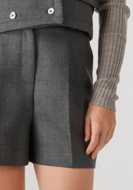 Grijze HERSKIND Korte broek REGGY MIDT WAIST SHORT - large