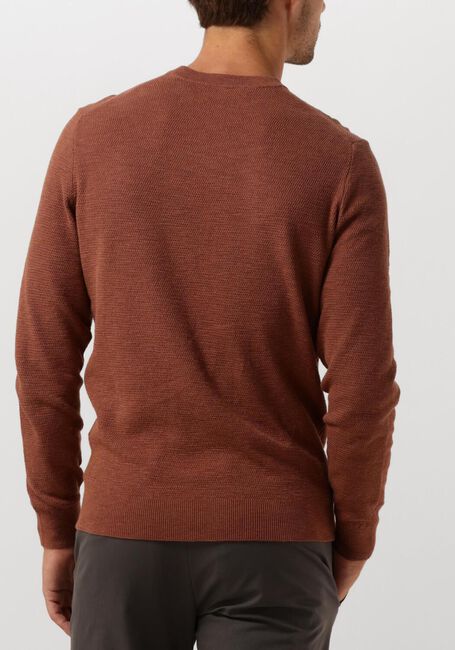 Bruine PROFUOMO Trui PULLOVER CREW NECK - large