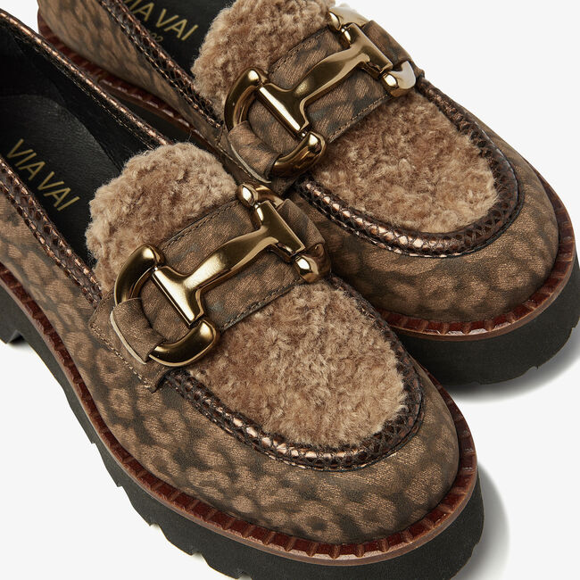 Bruine VIA VAI Loafers LOTT HARVEY - large