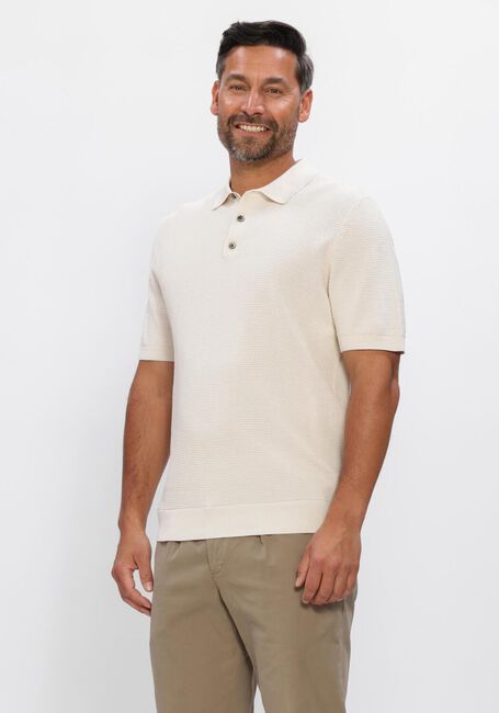 Ecru PROFUOMO Polo POLO SS AERO EASE WAFFLE STRUCTURE - large