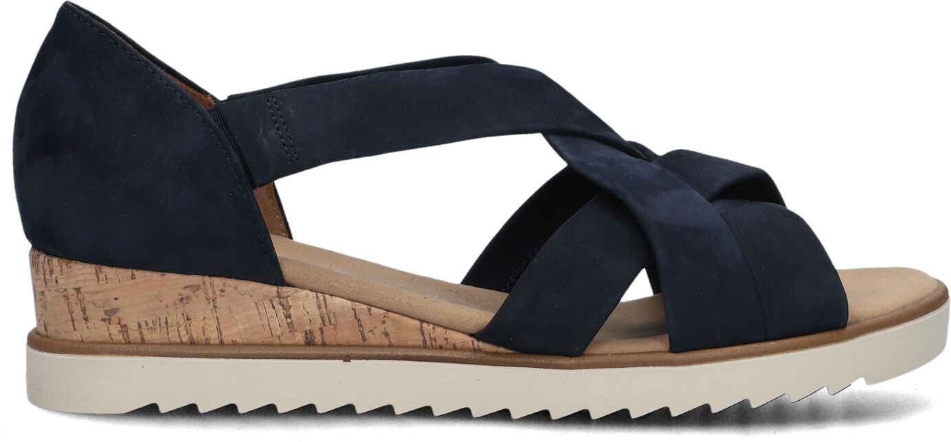 Gabor Sandalen
Dames 782, Maat: 35,5, Materiaal: Suède, Kleur: Blauw