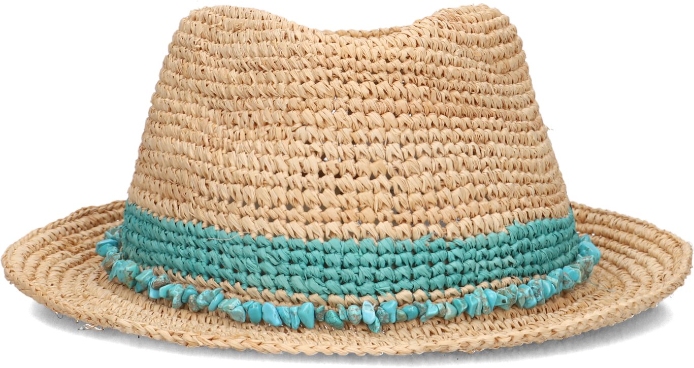 House of Ord Hoed
Dames Roxy Raffia Trilby, Maat: M/L, Materiaal: Raffia, Kleur: Beige afbeelding 1