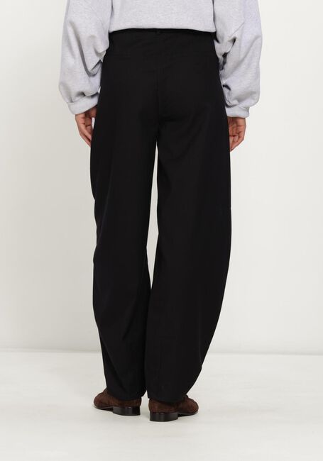 Zwarte SECOND FEMALE Barrel broeken BLINK BARREL TROUSERS - large