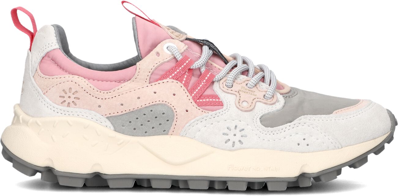 Flower Mountain Lage Sneakers Dames Yamano 3 Woman, Maat: 36, Materiaal: Suède, Kleur: Grijs