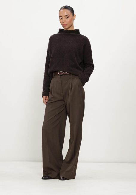 Bruine FILIPPA K Trui MIKA YAK FUNNELNECK SWEATER - large
