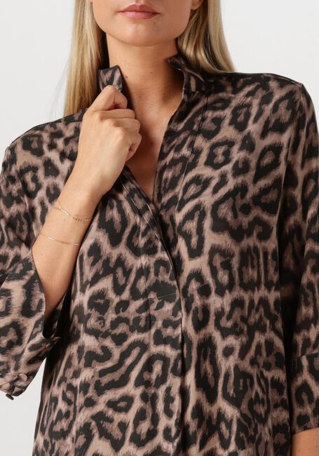 Bruine DEA KUDIBAL Mini jurk KAMILLES - large