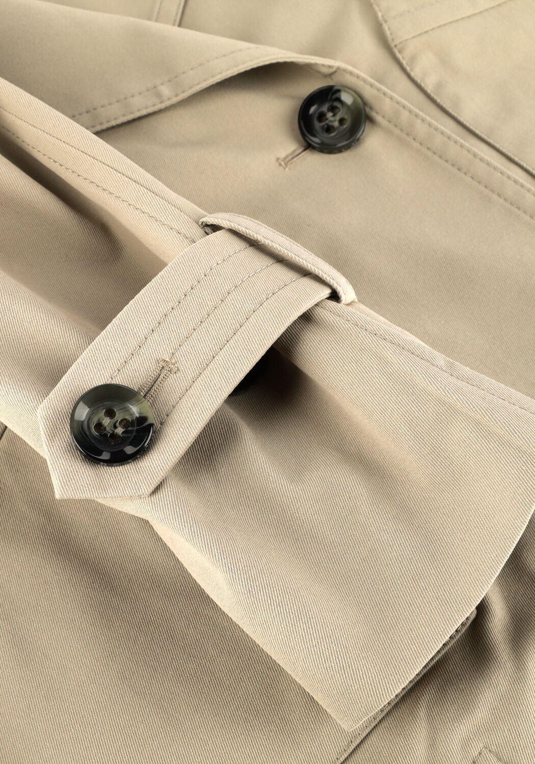 Groene BEAUMONT Trenchcoats GRACY SHORT TRENCH - large