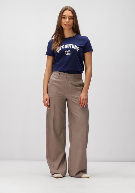Donkerblauwe CO'COUTURE T-shirt COCOUTURE LOGO TEE - large