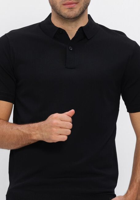 Zwarte GENTI Polo POLO 2 BUTTON SS 1260 - large