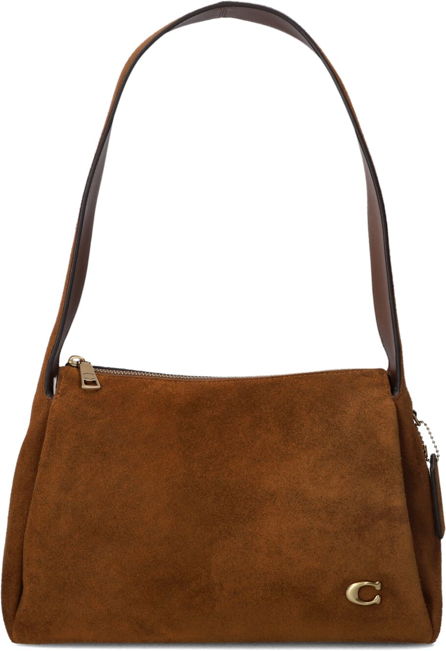 Coach Schoudertas
Dames Lola Shoulder Bag, Materiaal: Suède, Kleur: Bruin afbeelding