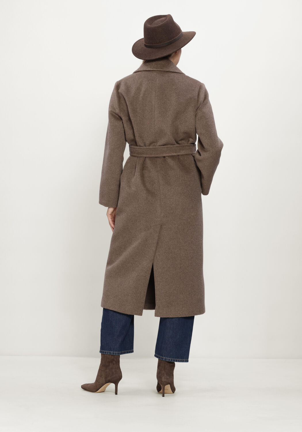 Bruine MAX MARA Mantel WKDBRONTE - large
