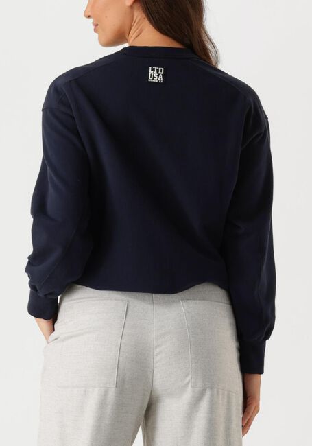 Donkerblauwe PENN & INK Sweater W24F1552LTD - large