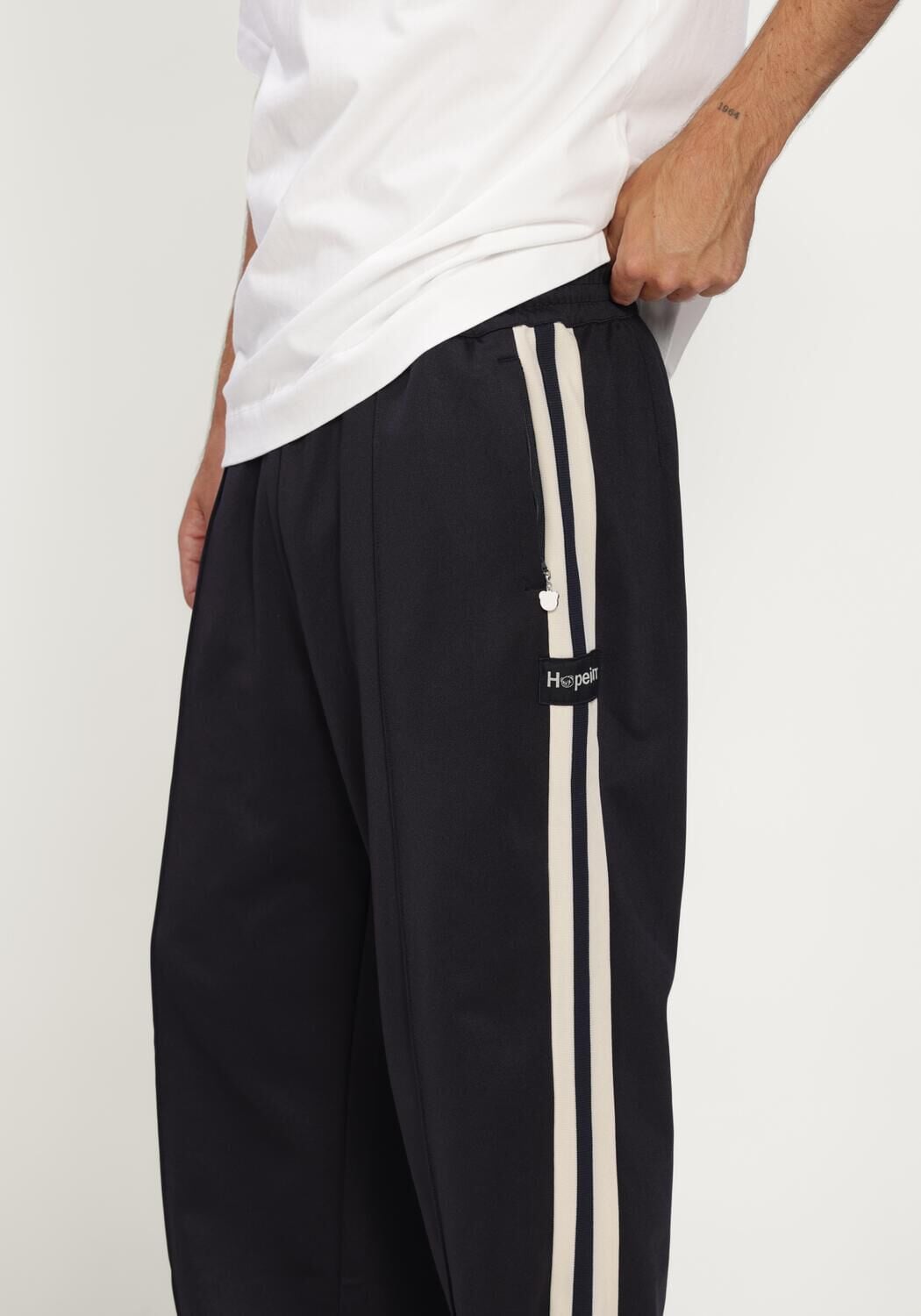 Donkerblauwe HOPEIUM Joggingbroek TRACK PANT NIGHT - large
