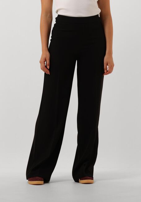 Zwarte DANTE6 Pantalon LUCAS WIDE LEG PANTS - large