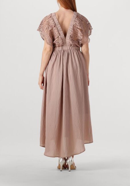 Roze COPENHAGEN MUSE Midi jurk COLE DRESS - large