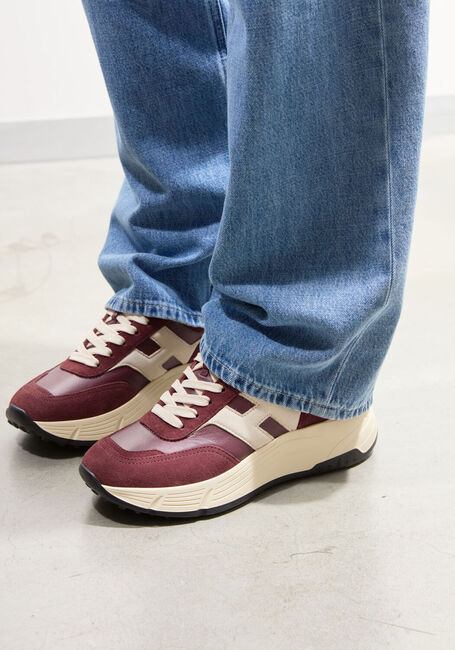 Rode HOGAN Lage sneakers H669 ALLACCIATO H Rode HOGAN Lage sneakers H669 ALLACCIATO H - large