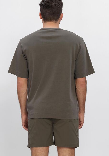 Groene PROFUOMO T-shirt T-SHIRT CREW NECK HEAVY COTTON - large