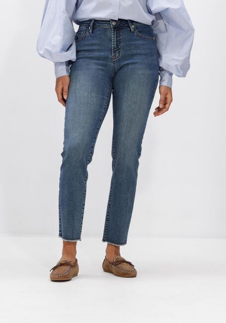 Blauwe JANICE Slim fit jeans COOPER - large