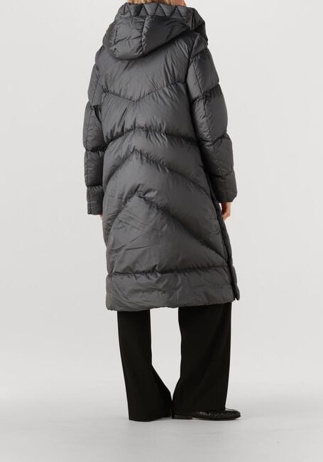 Donkergrijze LUISA CERANO Gewatteerde jas 428944/4144 - large