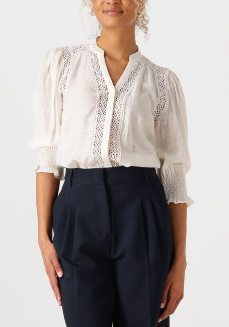 Ecru CO'COUTURE Blouses CARYNCC SS SHIRT - large