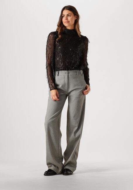 Zwarte SECOND FEMALE Blouses TASSEL BLOUSE - large