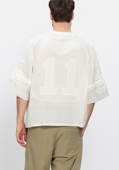 Ecru REPRESENT Polo AMERICAN FOOTBALL TOP - large