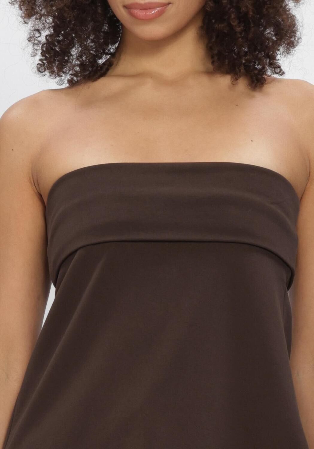 Bruine CLOSED Tops & T-shirts PEPLON TOP - large