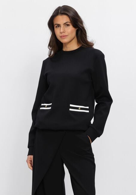 Zwarte HOUSE OF GRAVITY Trui CLASSIC SIGNATURE SWEATER - large