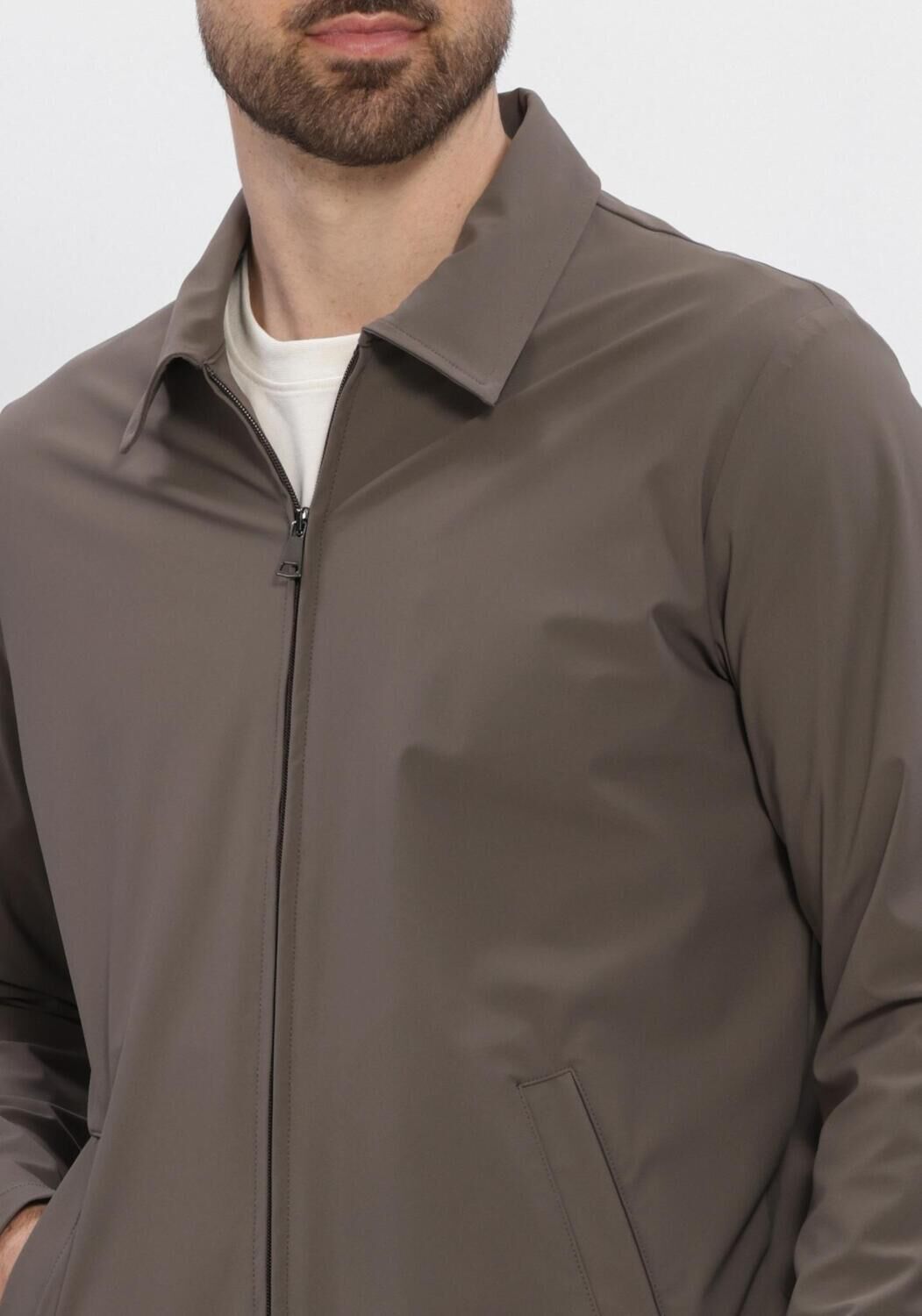 Taupe FERILLI Overshirts DRESSED JACKET - large