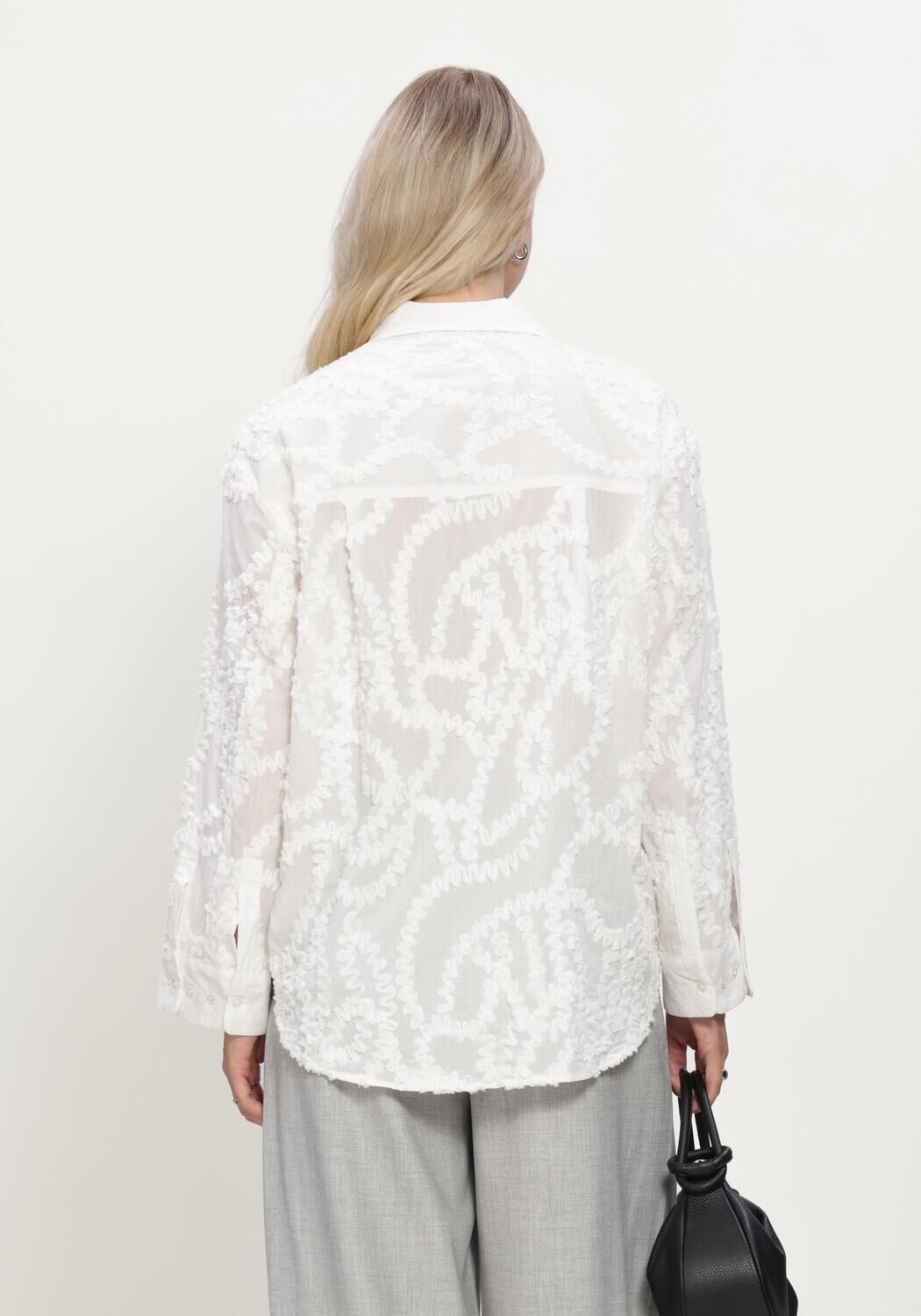 Witte CO'COUTURE Blouses BRYNNCC STRUCTURE SHIRT - large
