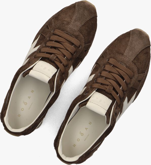 Bruine HOGAN Lage sneakers H671 ALLACCIATO Bruine HOGAN Lage sneakers H671 ALLACCIATO - large