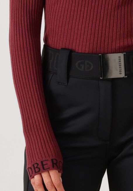 Zwarte GOLDBERGH Wijde broek PIPPA SKI PANTS - large