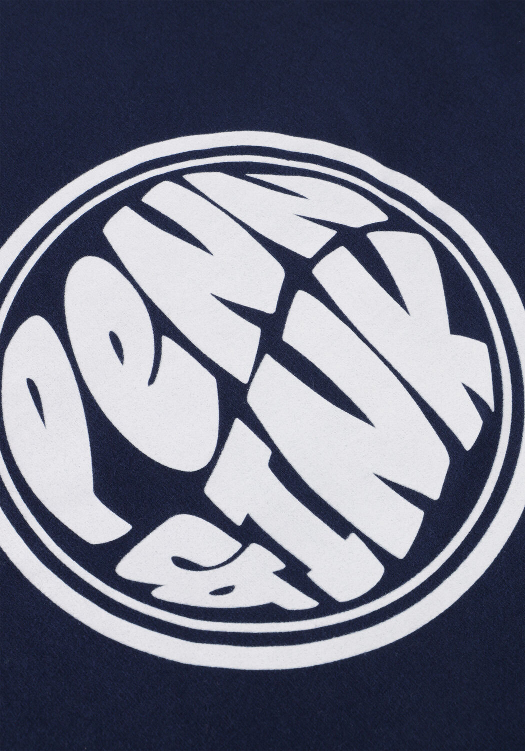 Donkerblauwe PENN & INK Sweater SWEATER PRINT - large