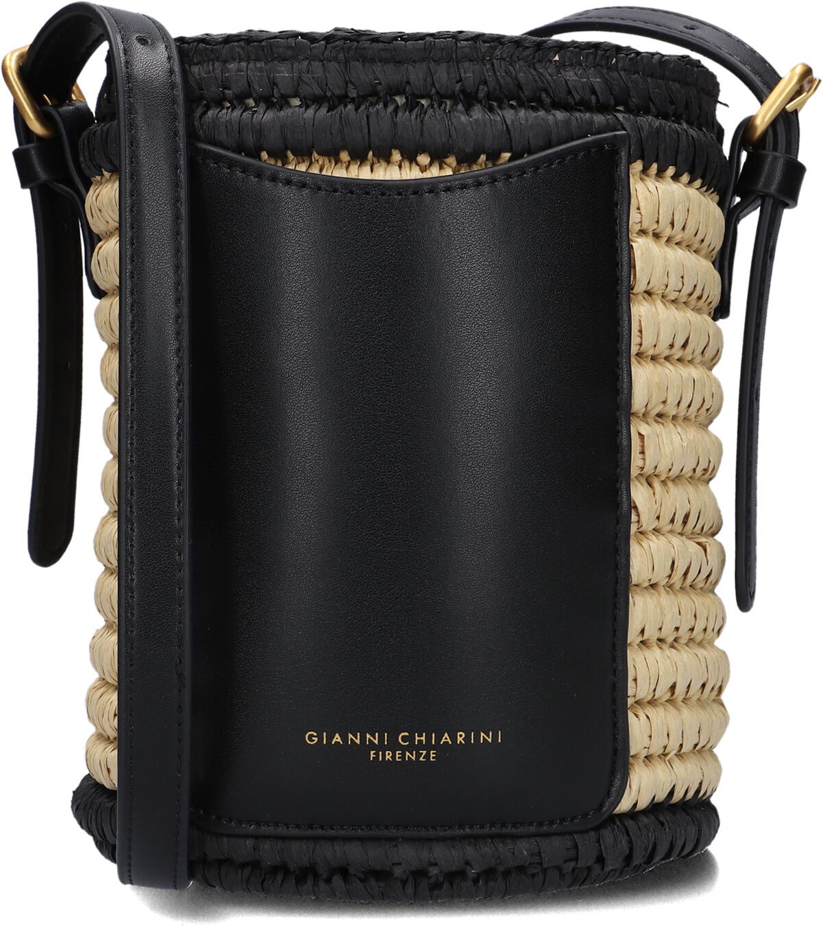 Gianni Chiarini Schoudertas
Dames Mae, Materiaal: Raffia, Kleur: Zwart afbeelding