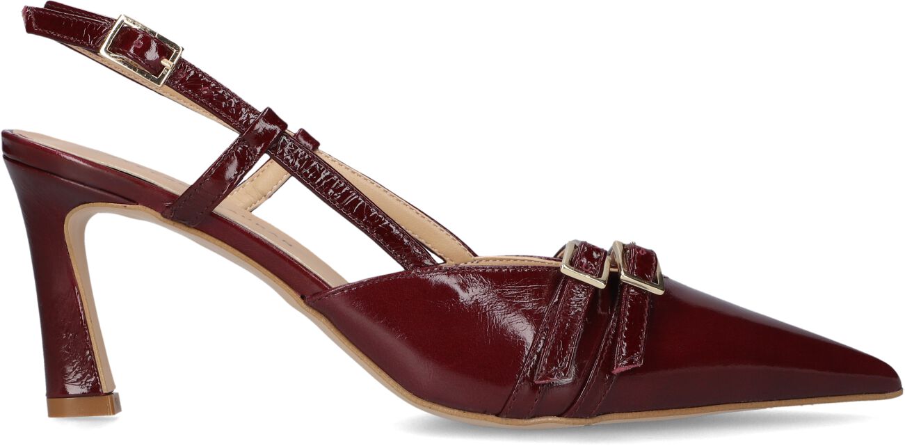Stefano Lauran Slingbacks Dames 77212, Maat: 43, Materiaal: Lakleer, Kleur: Rood afbeelding 1