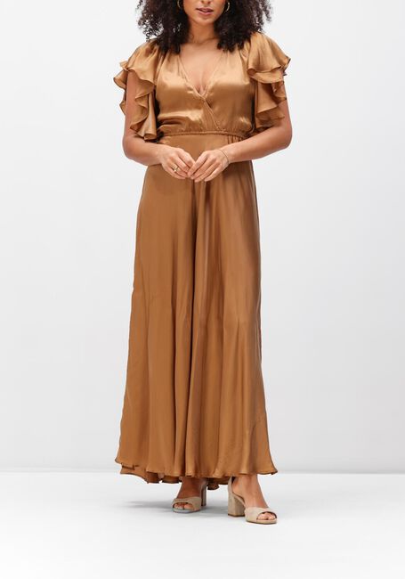 Bronzen MES DEMOISELLES Maxi jurk CASCAIS - large