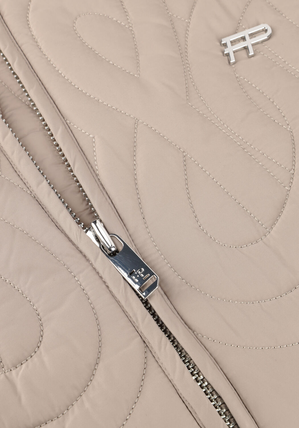 Bruine FILLING PIECES Jack BOMBER QUILTED - large